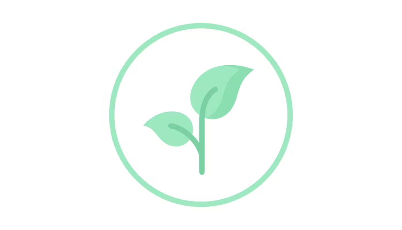 Icon for environmentally friendly