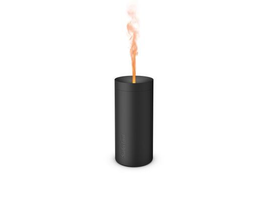 Stadler Form Lucy aroma diffuser in black with flame effect