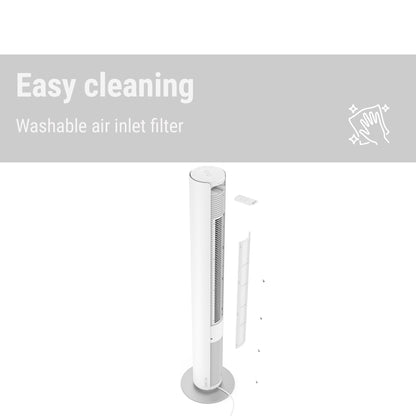 Stadler Form Peter tower fan with washable air inlet filter