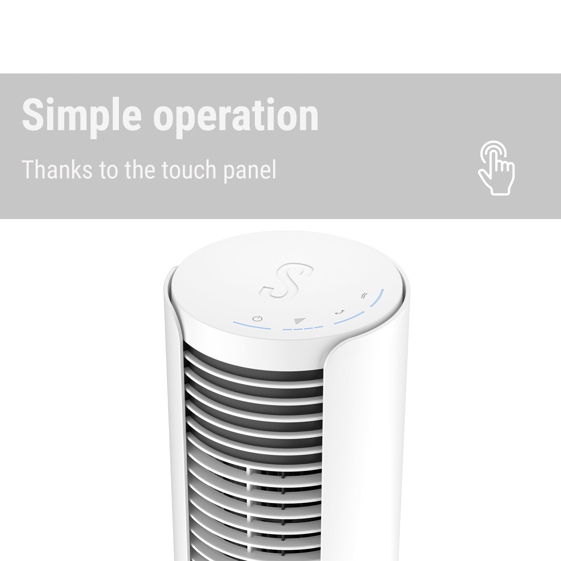 Stadler Form Peter little with simple operation thanks to touch panel